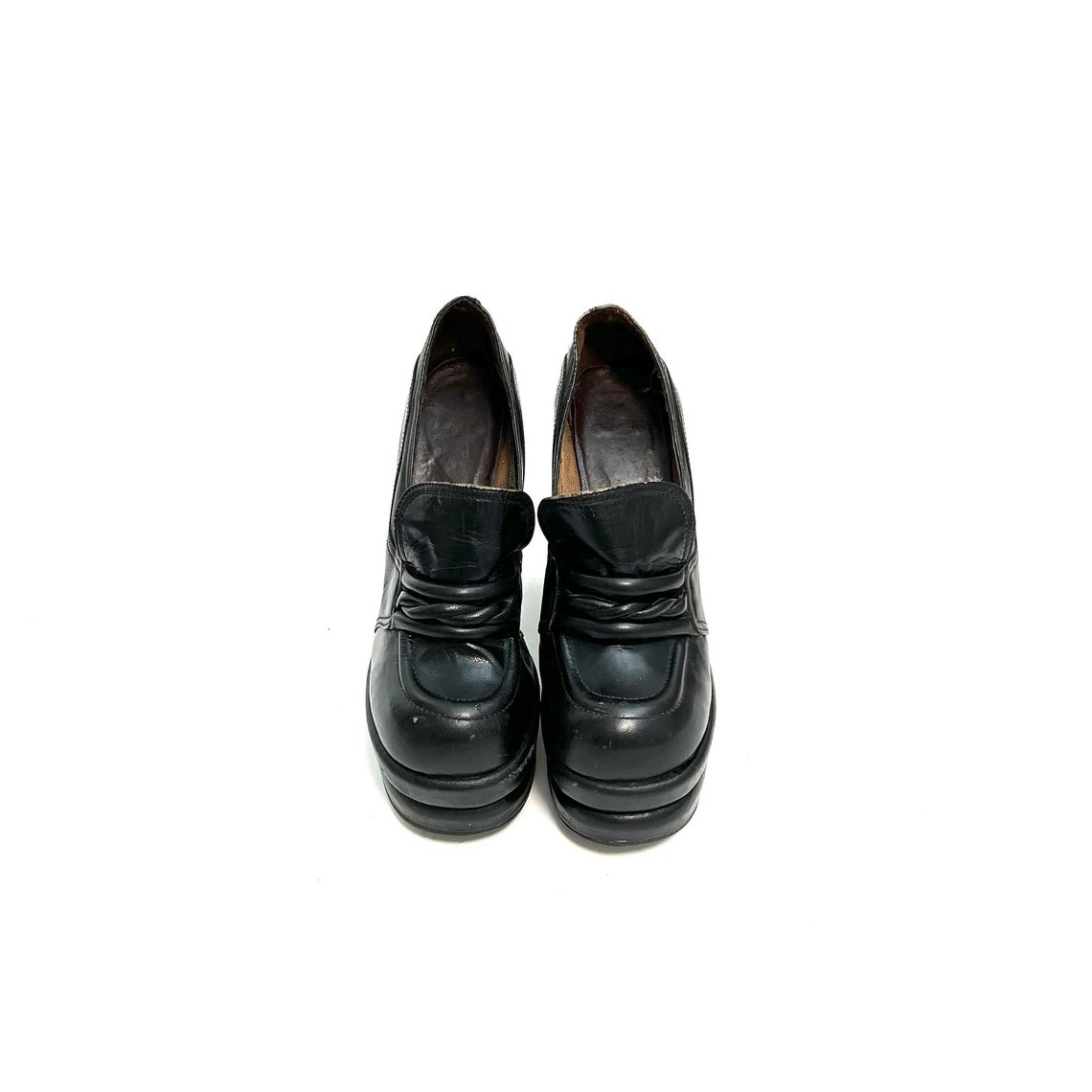 platform disco heels