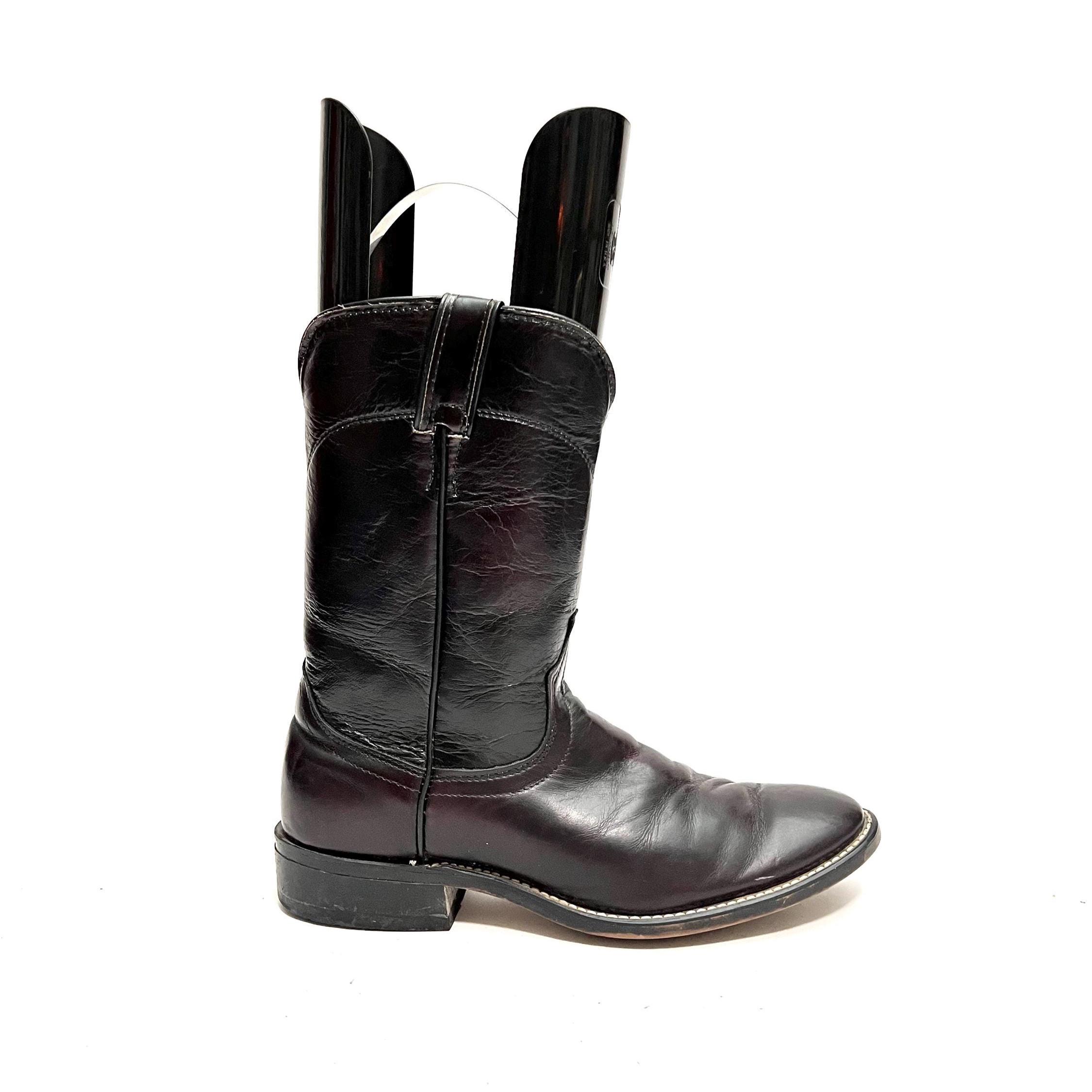 Bottes de cow-boy Laredo grises effet vieilli avec découpes d'étoiles argentées, pointure 7,5 pour femme, mode western - Canada