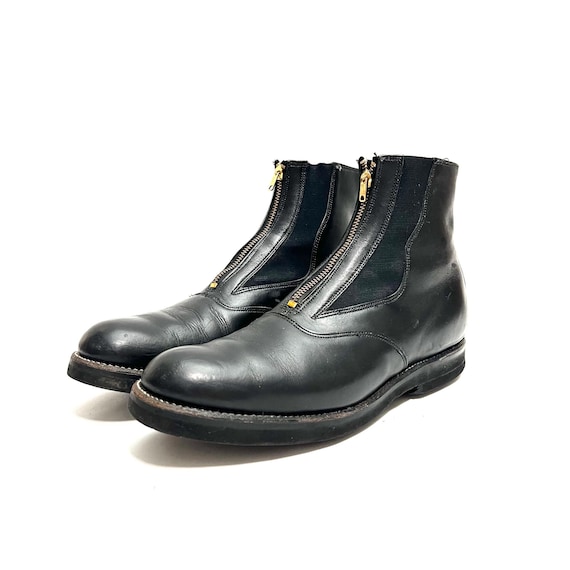 Vintage 1960s mens black leather custom made jodhpur riding Kroop boots John Varvatos Crosby Saddle Jodhpur Boot (Men) | Nordstrom main image 4