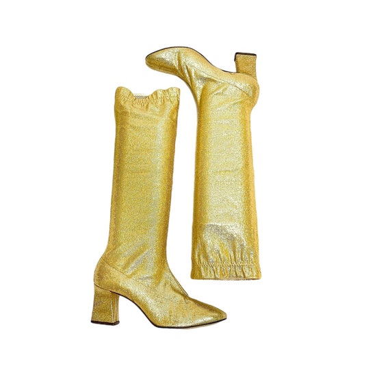 YELLO / SCARLET LONG BOOTS