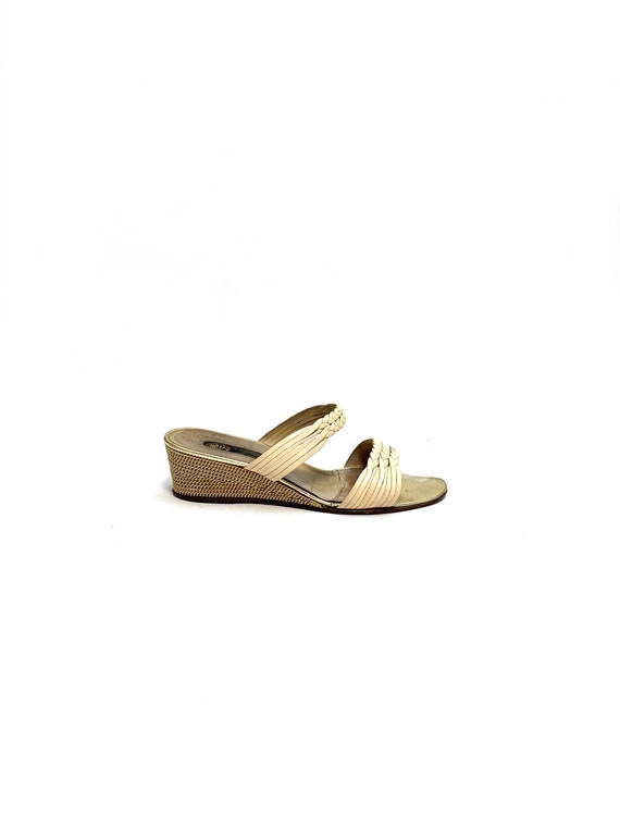 Rebecca 70 Leather Wedge Sandals main image 0