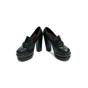 disco platform heels