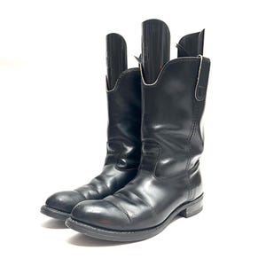 ヴィンテージ SONORA BOOTS ブラック ローパーブーツ/本物の