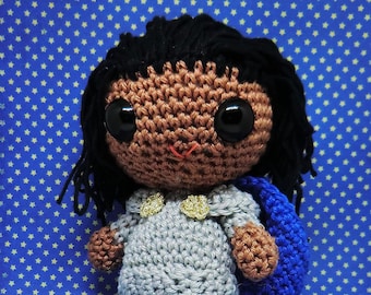 Valkyrie amigurumi style PDF crochet pattern inspired by Thor Ragnarok