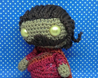 Heimdall amigurumi PDF crochet pattern inspired by Thor Ragnarok