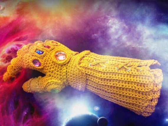 Infinity Gauntlet PDF crochet pattern instant download