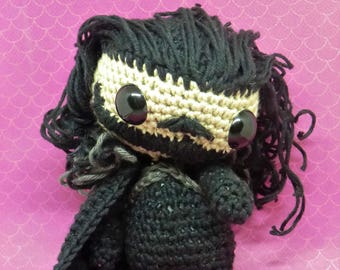 Jon Snow amigurumi style PDF crochet pattern