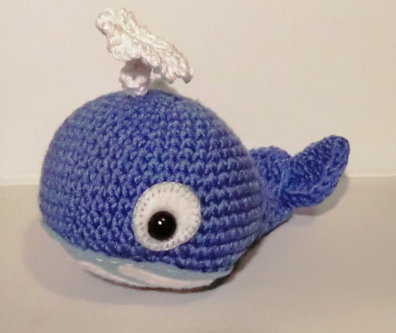 Amigurumi pattern Walter the whale Flippers and fins crochet pattern set 1 image 3