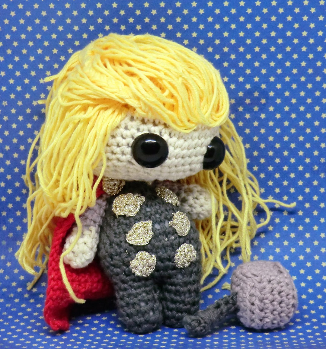 Thor 3 Pattern Thor Amigurumi Style PDF Crochet Pattern Inspired by the - Etsy