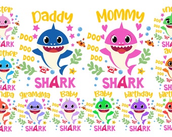 Mommy Shark Png Etsy India