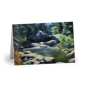 Künstlerische Natur Grußkarten, Kunst Grußkarten, leere Karten für alle Gelegenheiten, umweltfreundliche Schreibwaren, einzigartige Geschenke