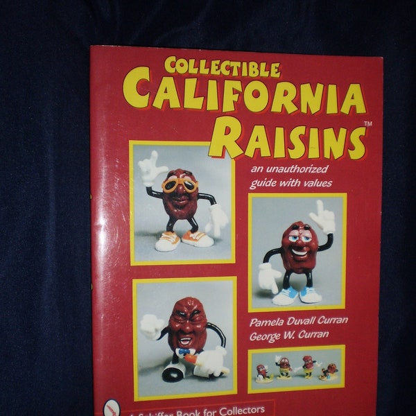 Vintage California Raisin Price Catalog