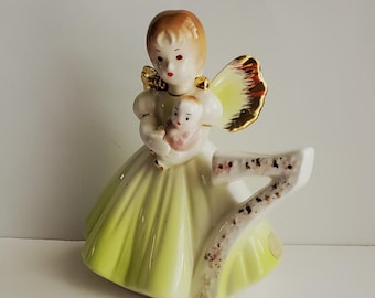 Vintage Josef Birthday Angel 7 yr Old