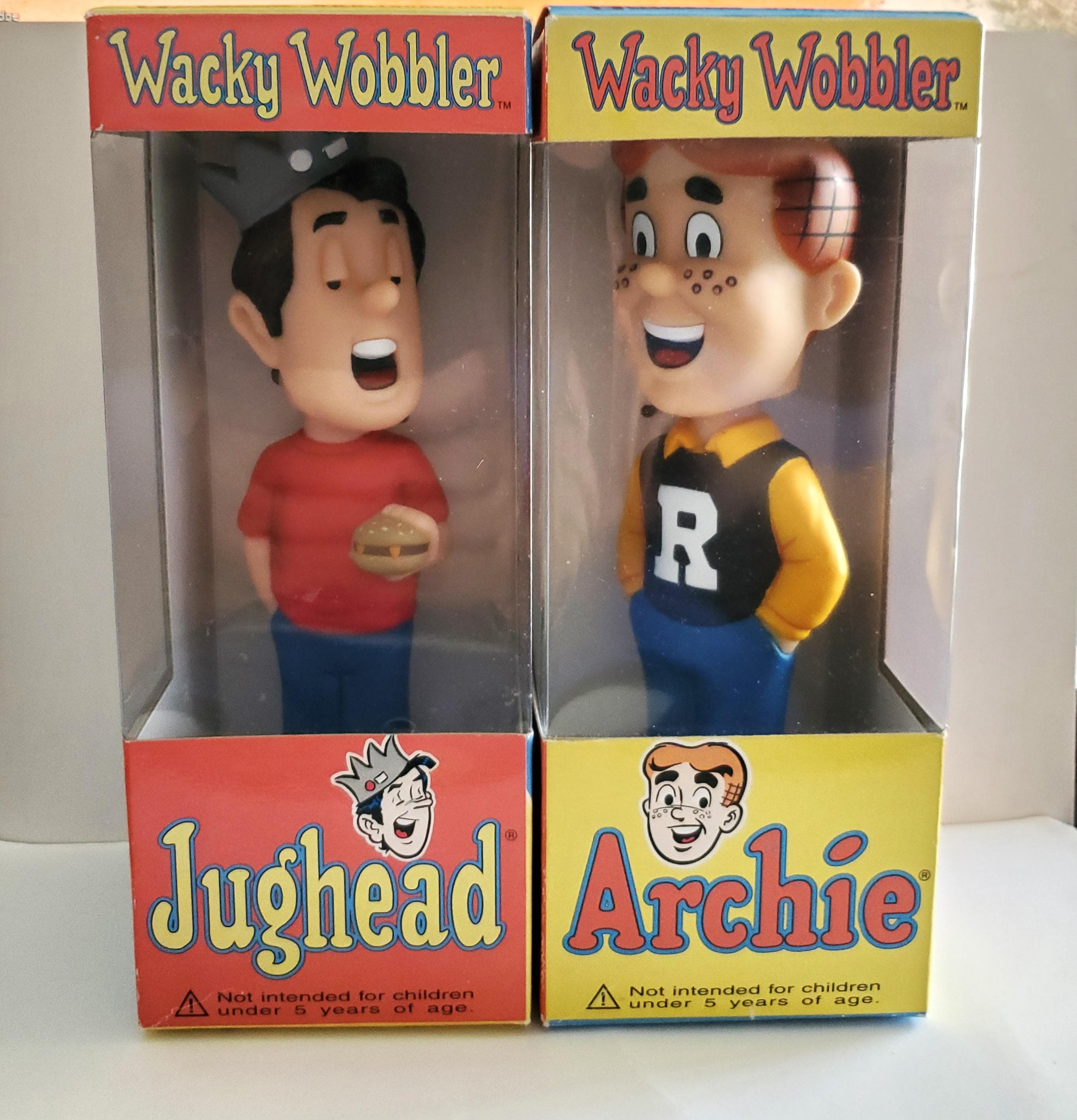 【FUNKO WACKY WOBBLE】The Archie Show Vintage Archie & Jughead Wacky Wobbler - Etsy