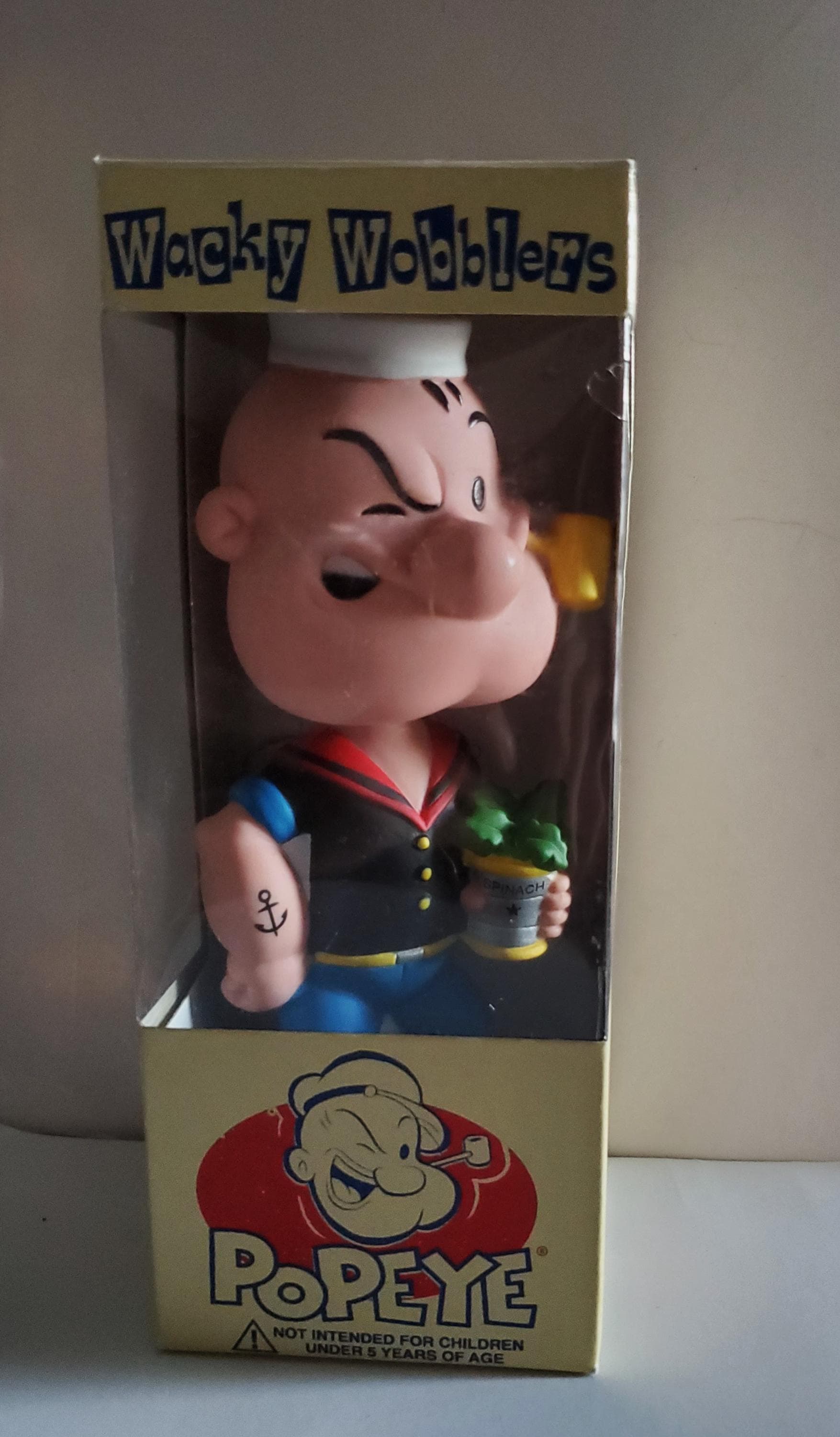 Vintage Popeye Wacky Wobbler - Etsy