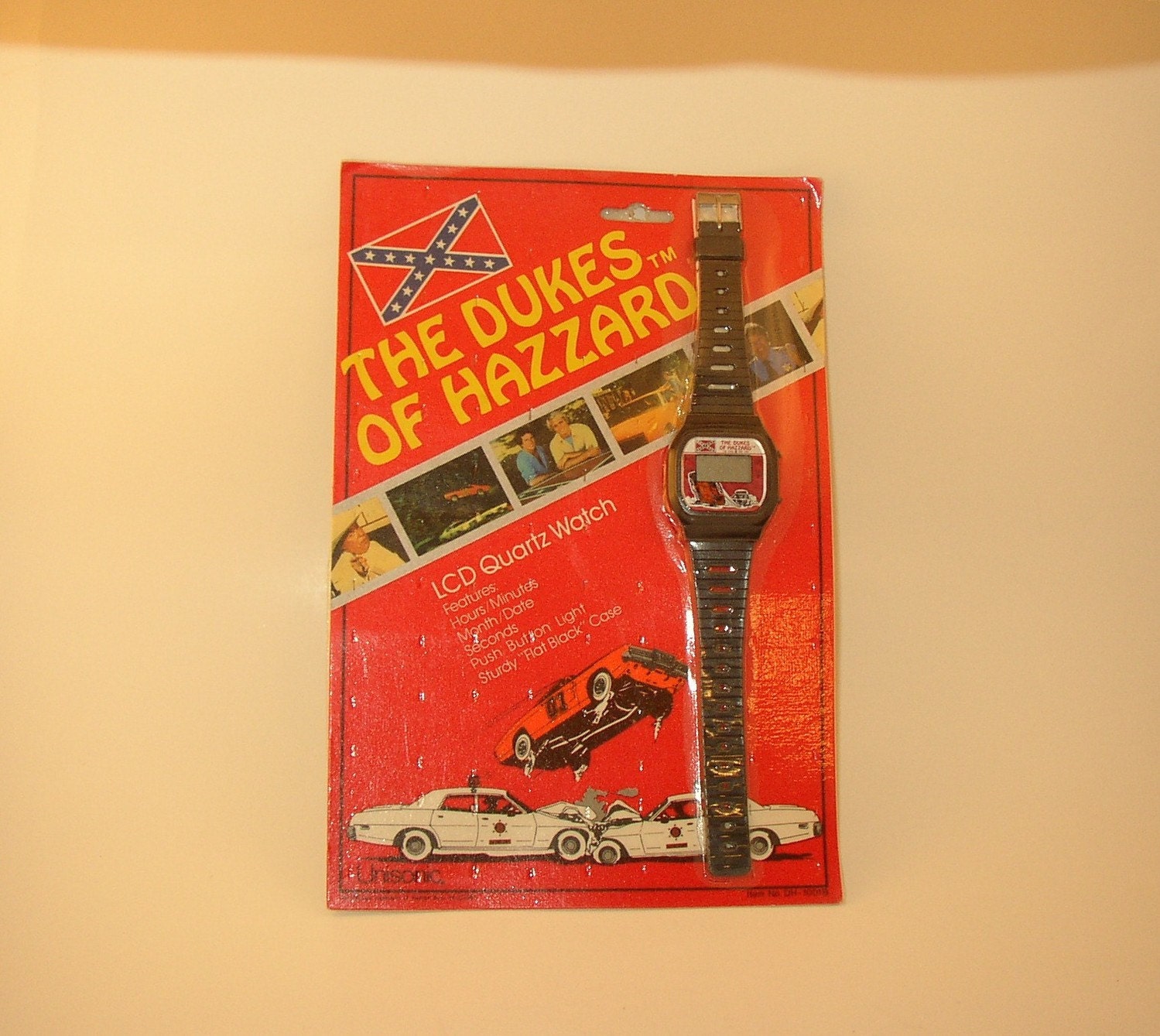 Dukes of hazzard lcd quartz watch hotsell