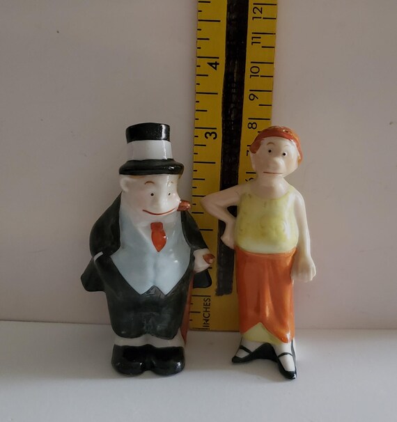 Vintage Jiggs & Maggie Salt and Pepper Set - Etsy Canada