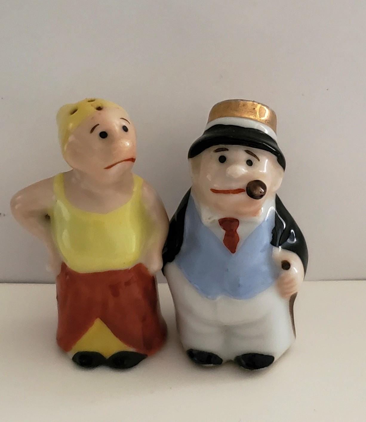 Vintage Jiggs & Maggie Salt and Pepper Set - Etsy Canada