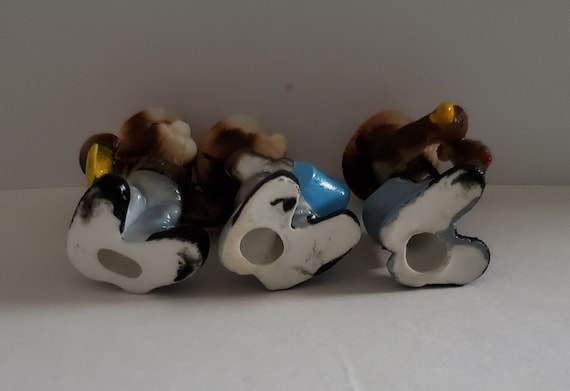 Vintage Smokey the Bear Mini Figurines Set - Etsy