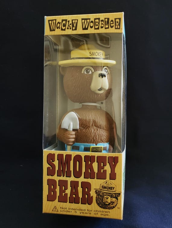 Vintage Smokey Bear Wobbler Doll - Etsy