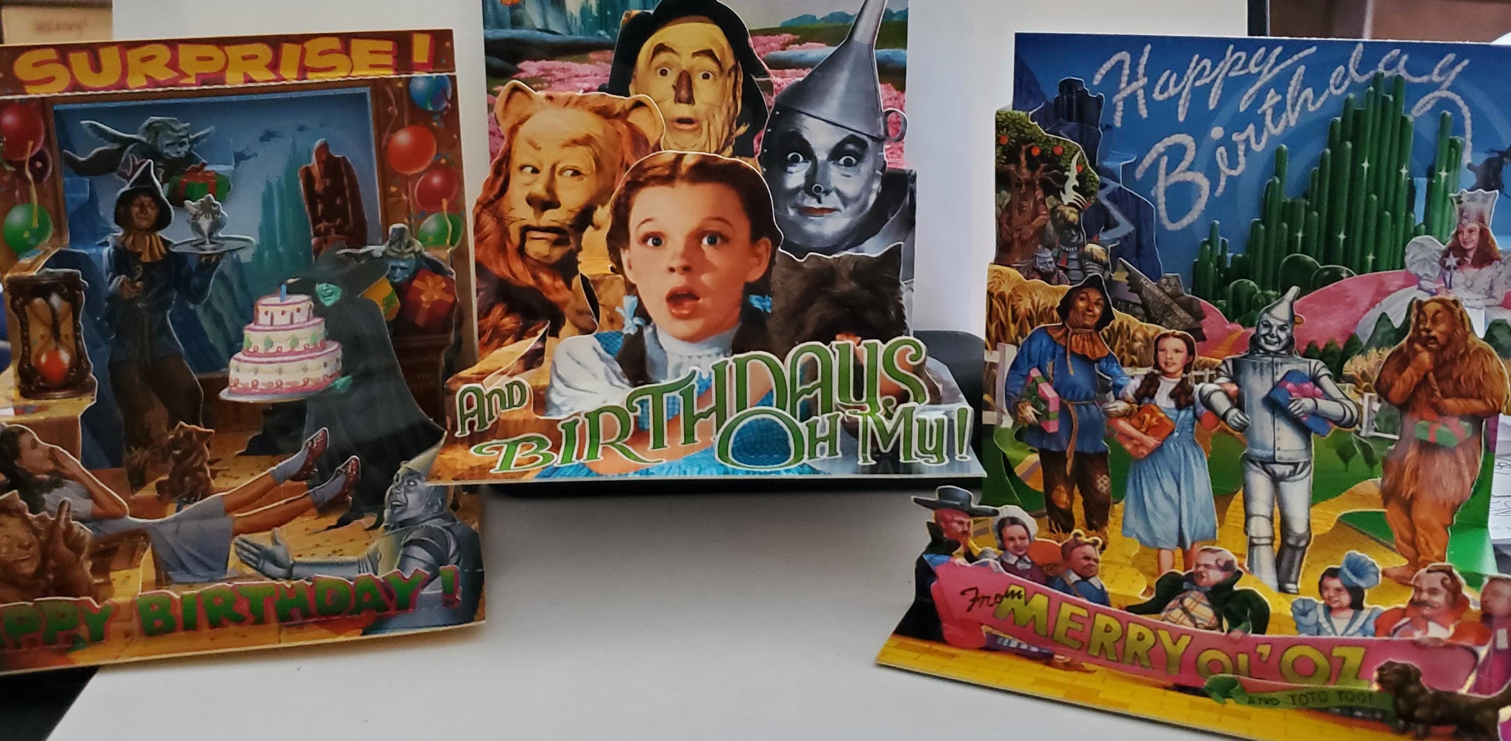 Vintage Wizard 0f Oz Pop Shots Birthday Cards - Etsy