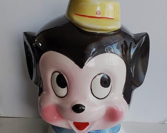 Vintage Walt Disney Mickey Mouse Coin Bank
