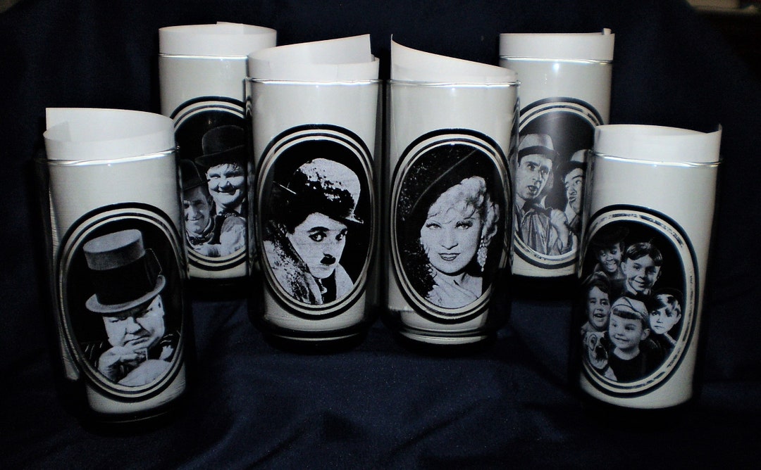 Vintage Arby's Hollywood Legends Glasses - Etsy