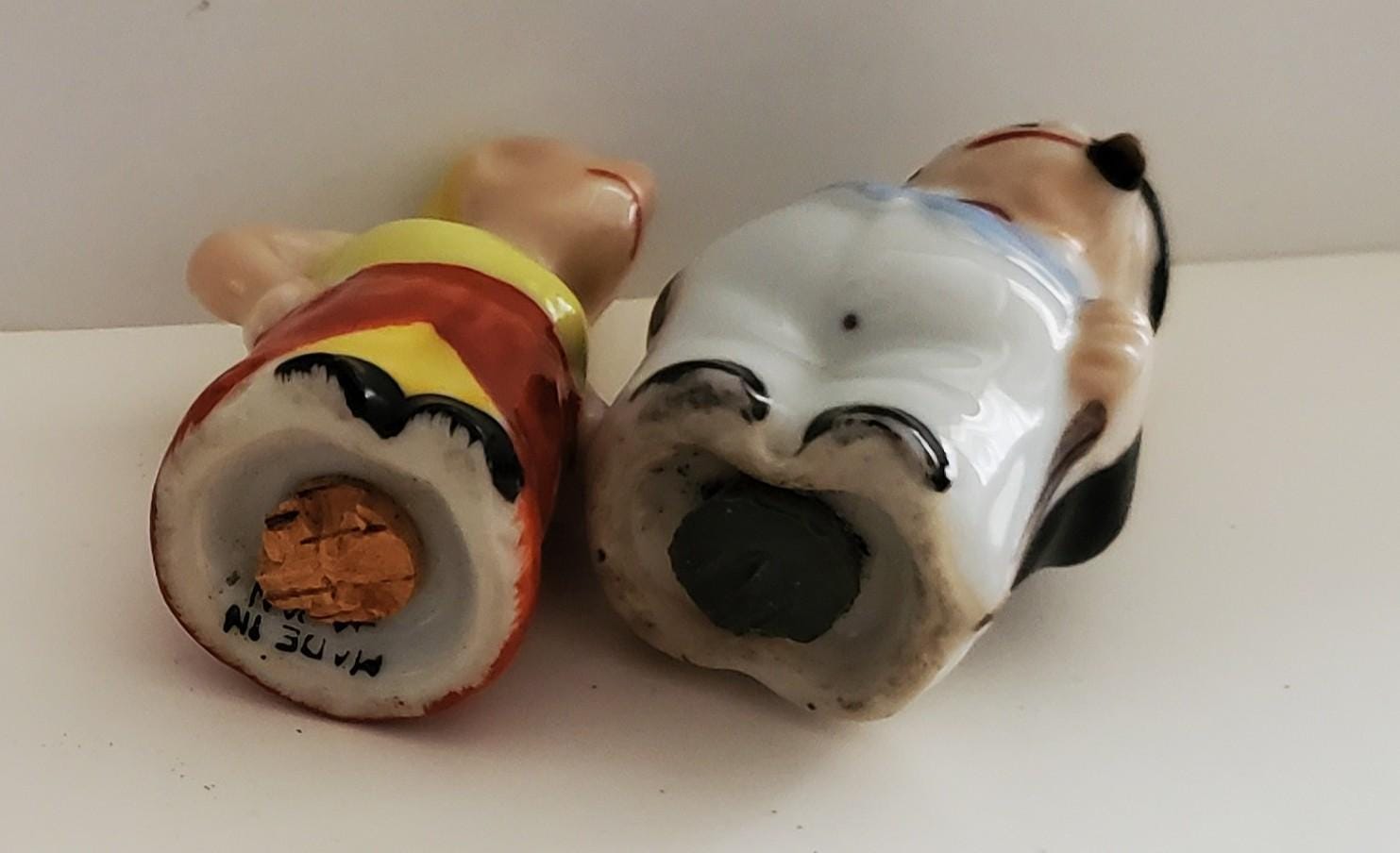 Vintage Jiggs & Maggie Salt and Pepper Set - Etsy Canada