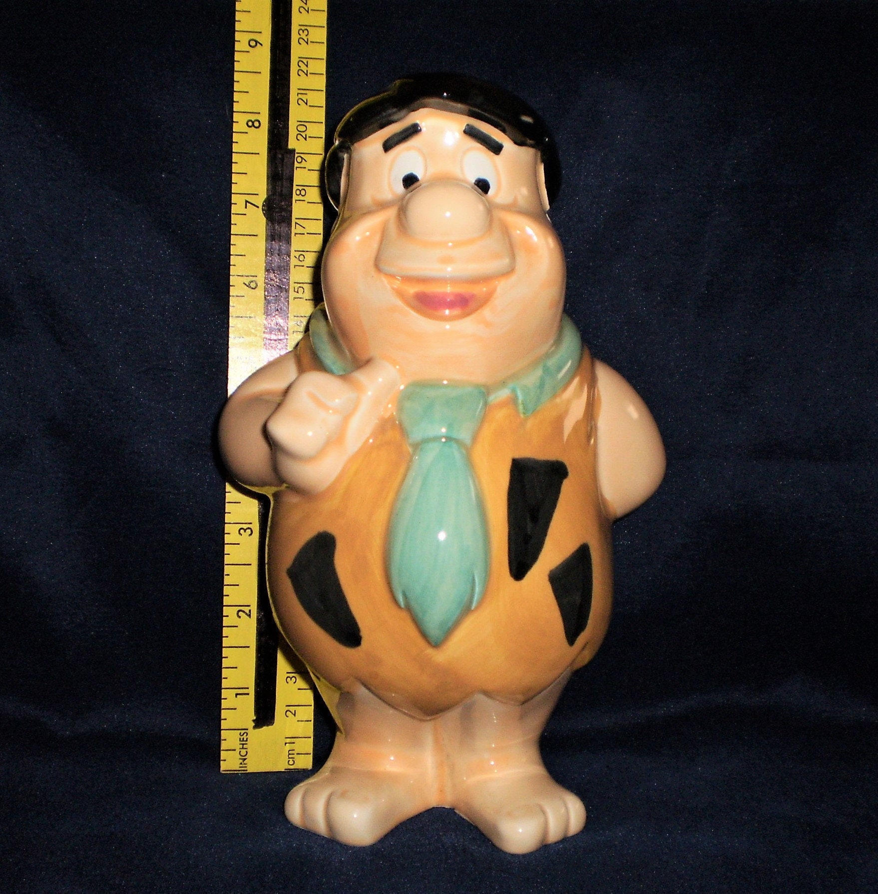 Vintage Fred Flintstone Bank - Etsy Vintage Fred Flintstone Bank - Etsy