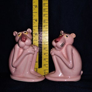 Vintage and Rare Pink Panther Salt and Pepper set image 1