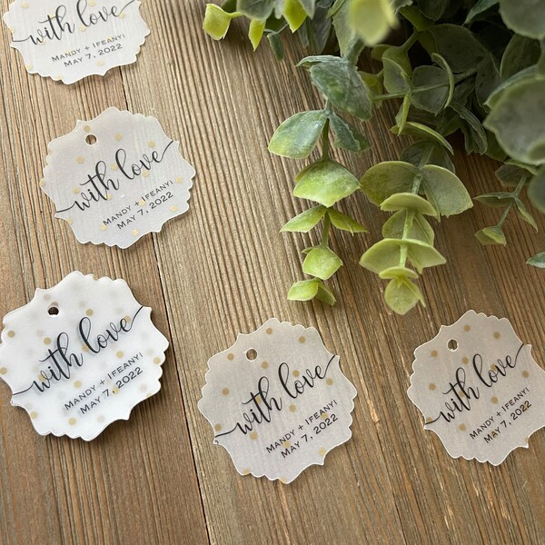 Vellum Thank You Cards Etsy