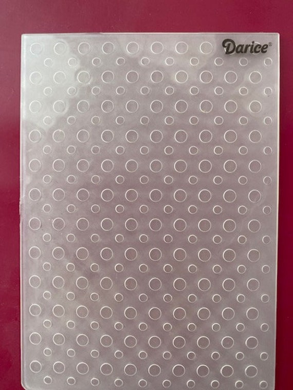 Darice Dots Embossing Reversible Craft Folders Scrapbook & Etsy