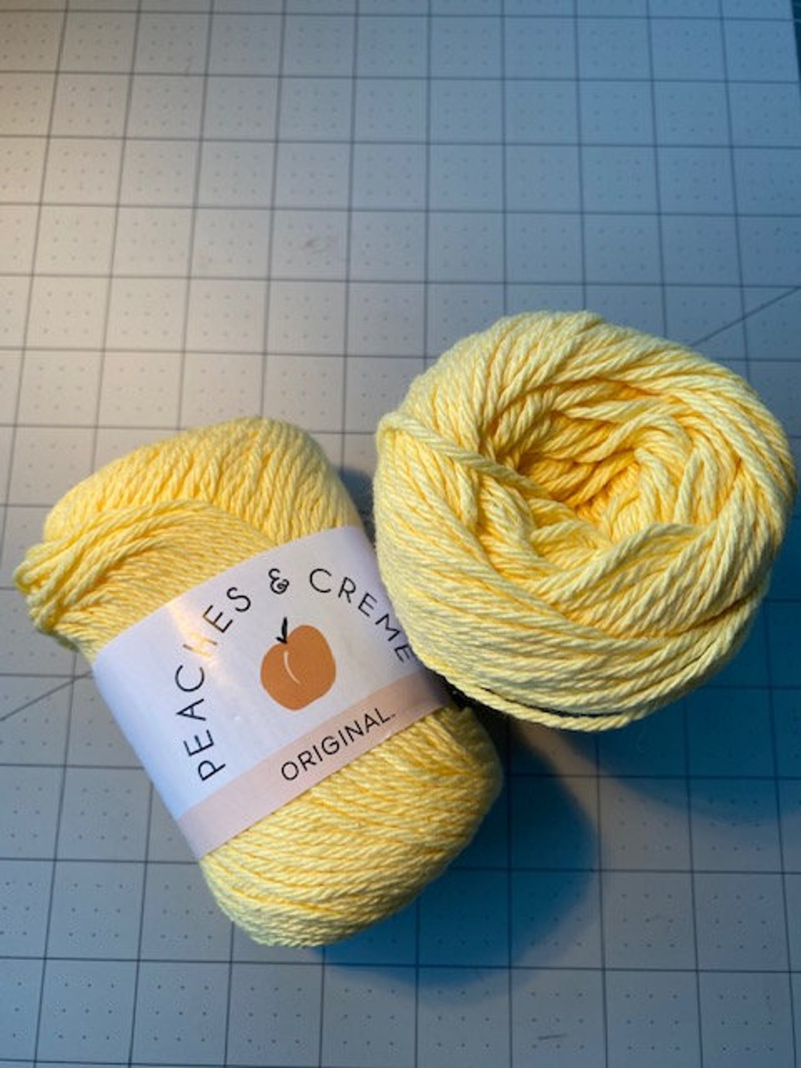 A Lot of 2 9 Peaches n Cream Yarn 240 yds 5 oz Total 100 Etsy