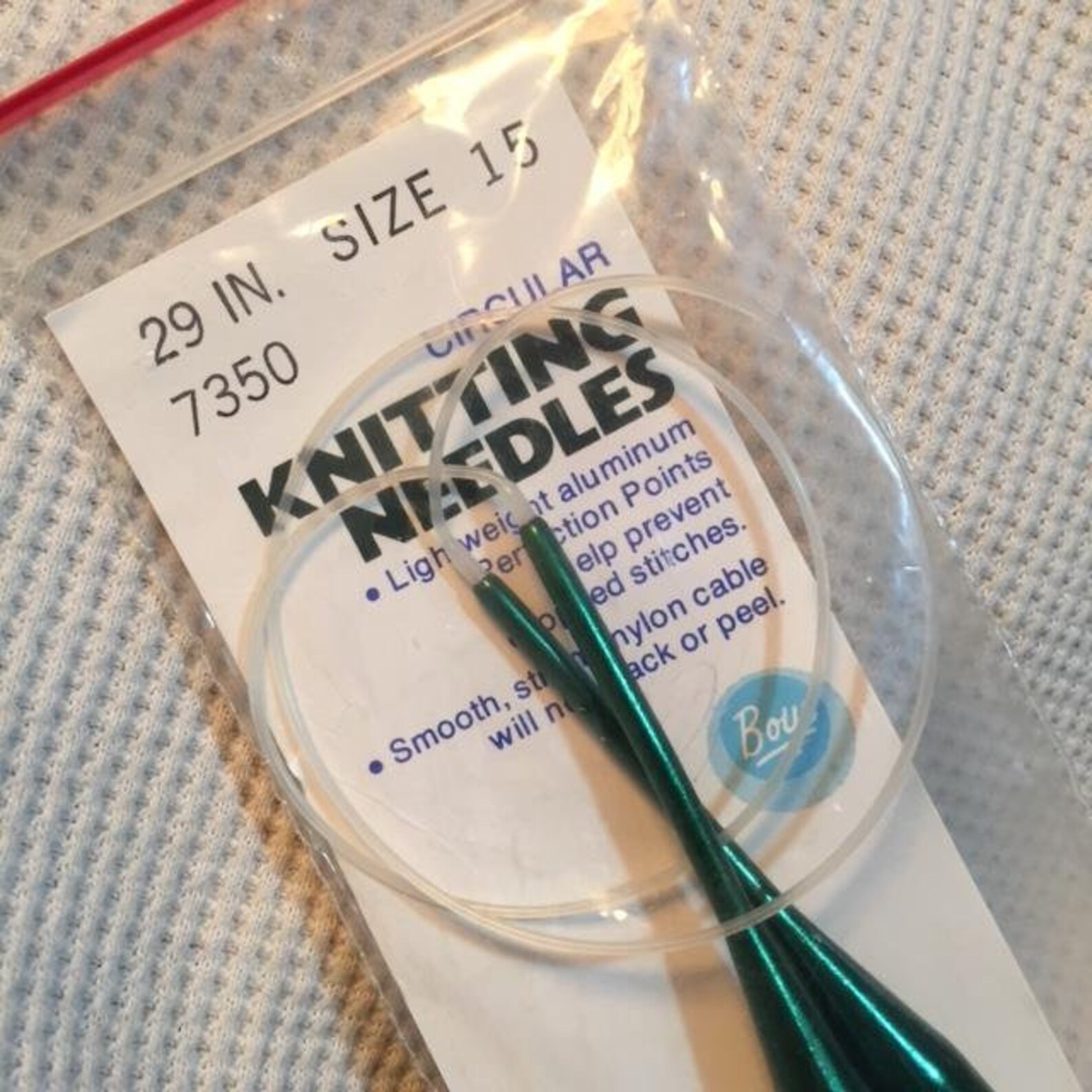 Boye Circular Knitting Needles 29 in SIZE 15 7350 USA Etsy