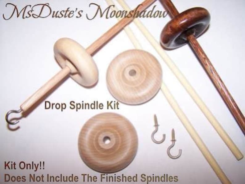 SALE Double Drop Spindle Kit make Your Own Etsy