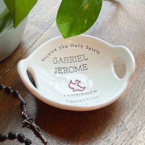 Confirmation Gift Boy, Confirmation Gifts for Teen Boys, Confirmation Bowl image 4