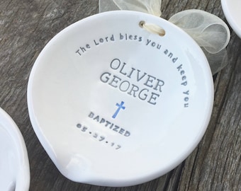 Baptism Gift Boy | Catholic Baptism Bowl | Christening Gift from Godparent | Baptism Gift for Godson | Gift Ideas Boy Baptism, Girl Baptism