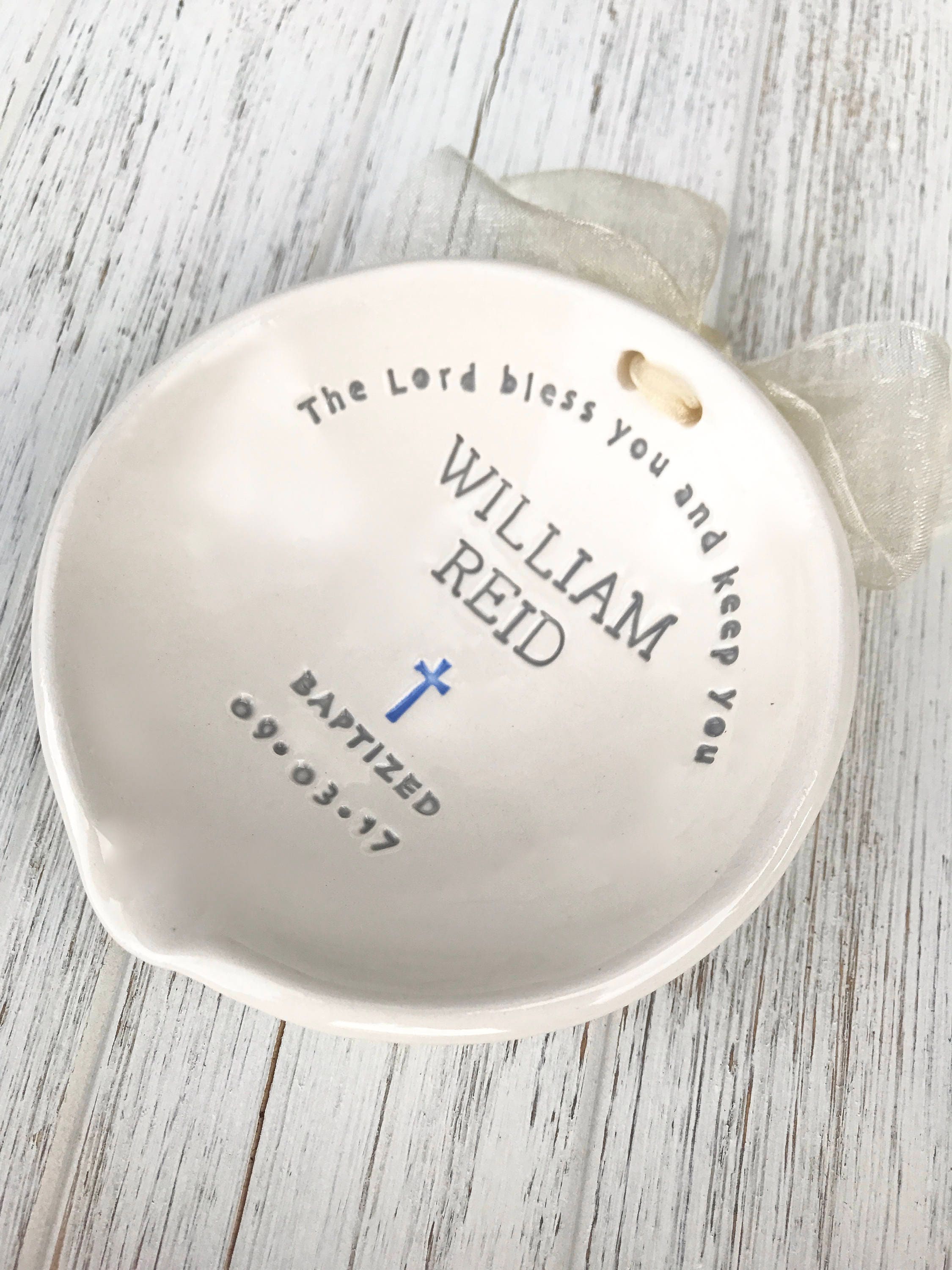 Taufe Geschenk Junge Taufgeschenk von Godparent Taufschale Etsy