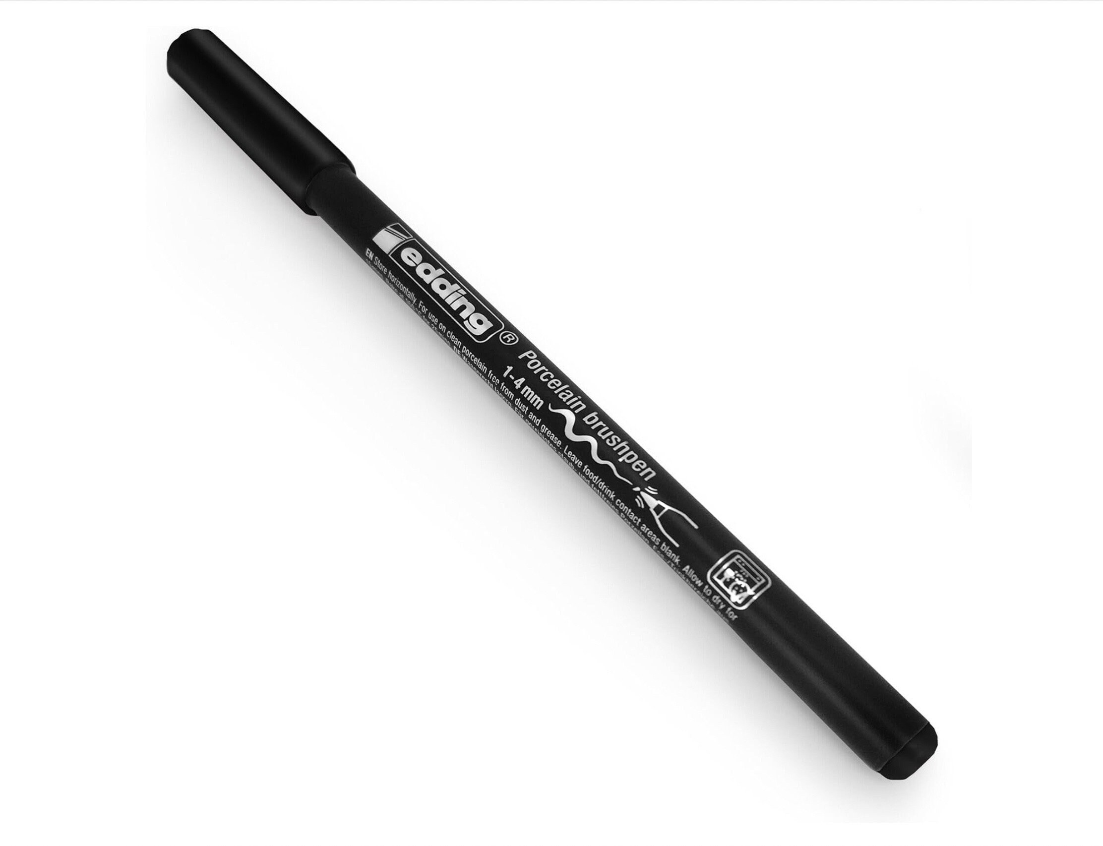 Black Ceramic Pen Fine Tip Ceramic Marker Edding 4200 Porcelain