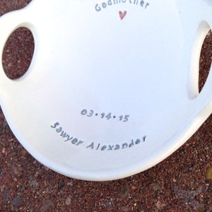 ADD-ON - personalize the opposite rim or add/change text on any Clarey Clayworks bowl