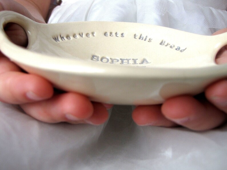 First Communion Gift Boy, Original Clarey Clayworks First Holy Communion Bowl, Personalized Gifts for Boy First Communion image 7