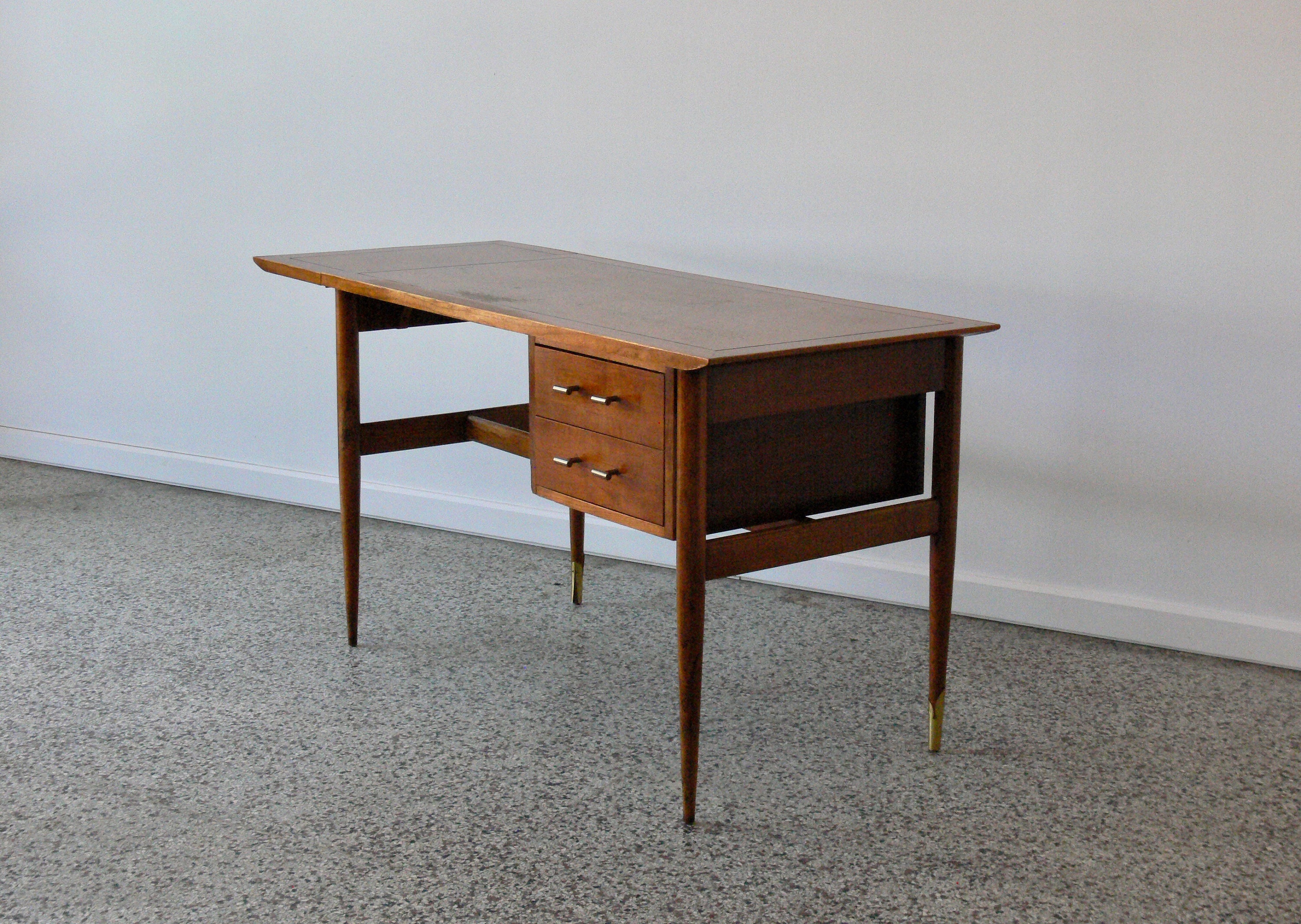 Mid Century Lane Alta Vista Drop Leaf Desk Etsy