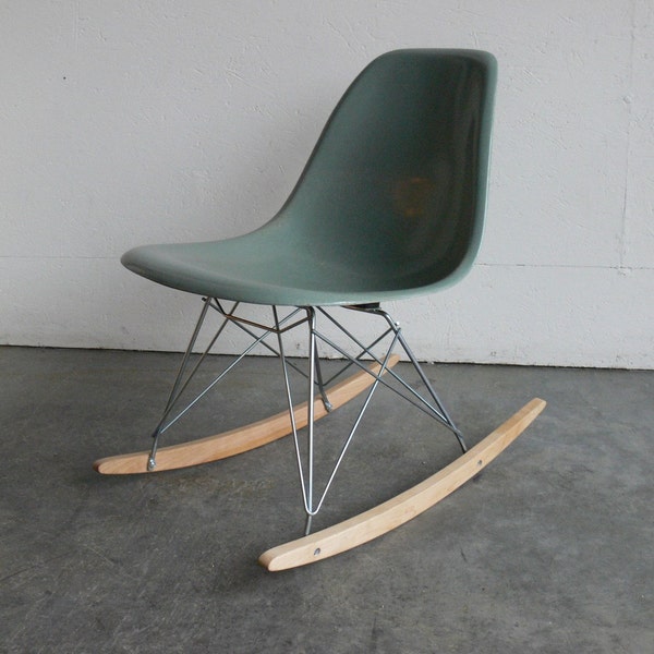 Herman Miller Eames Fiberglass Side Chair Rocker