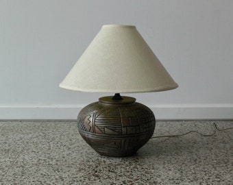 Bob Kinzie Inspired  Ceramic Pottery Lamp