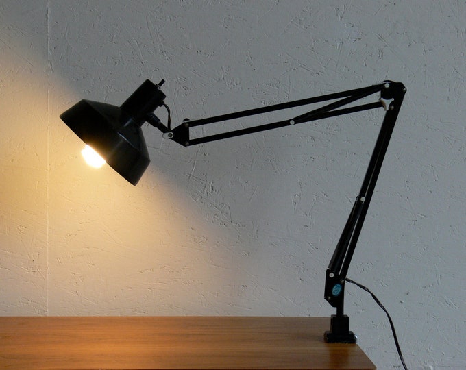 Vintage Industrial Architect Swing Arm Task Lamp Etsy