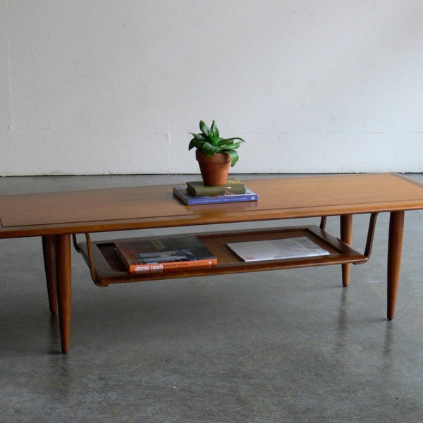 Vintage Danish Modern Peter Hvidt Style Coffee Table