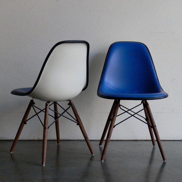 Eames for Herman Miller Dowel Base Side Chair-DSW (Set of 2)