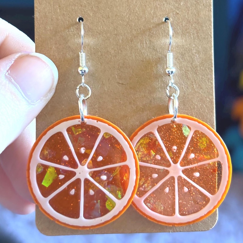 Citrus Fruits Earrings