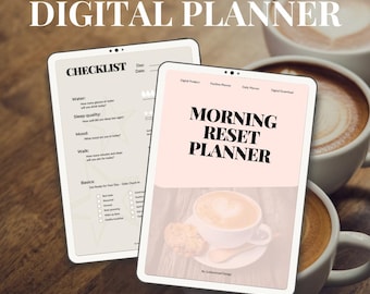 Morning Reset Planner | Daily Routine Template (Digital Download)