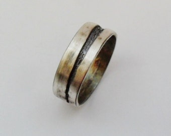 Sterling Silver Mens or Womens Band Ring